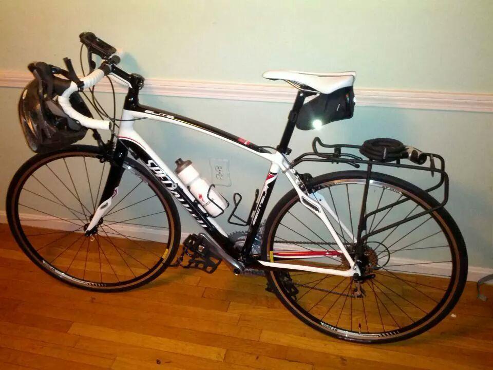 2011 Specialized Secteur Elite Compact  White and Black