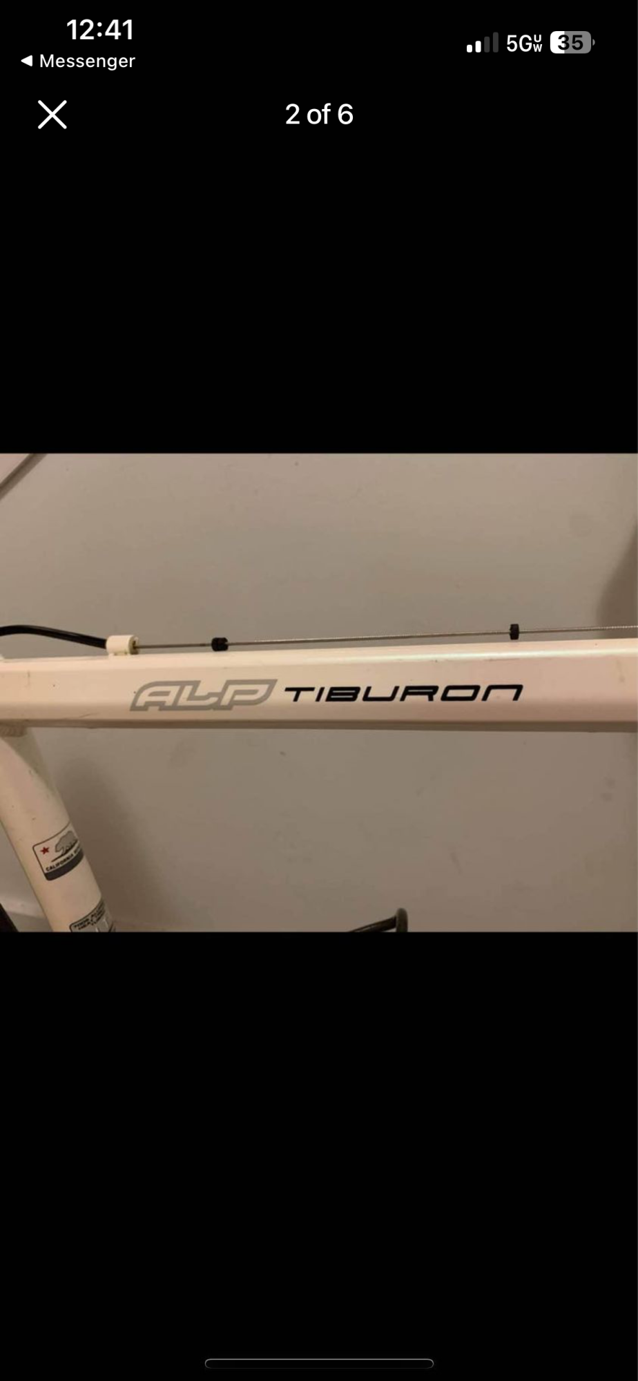 2002 Marin Bikes Alp Tiburion White