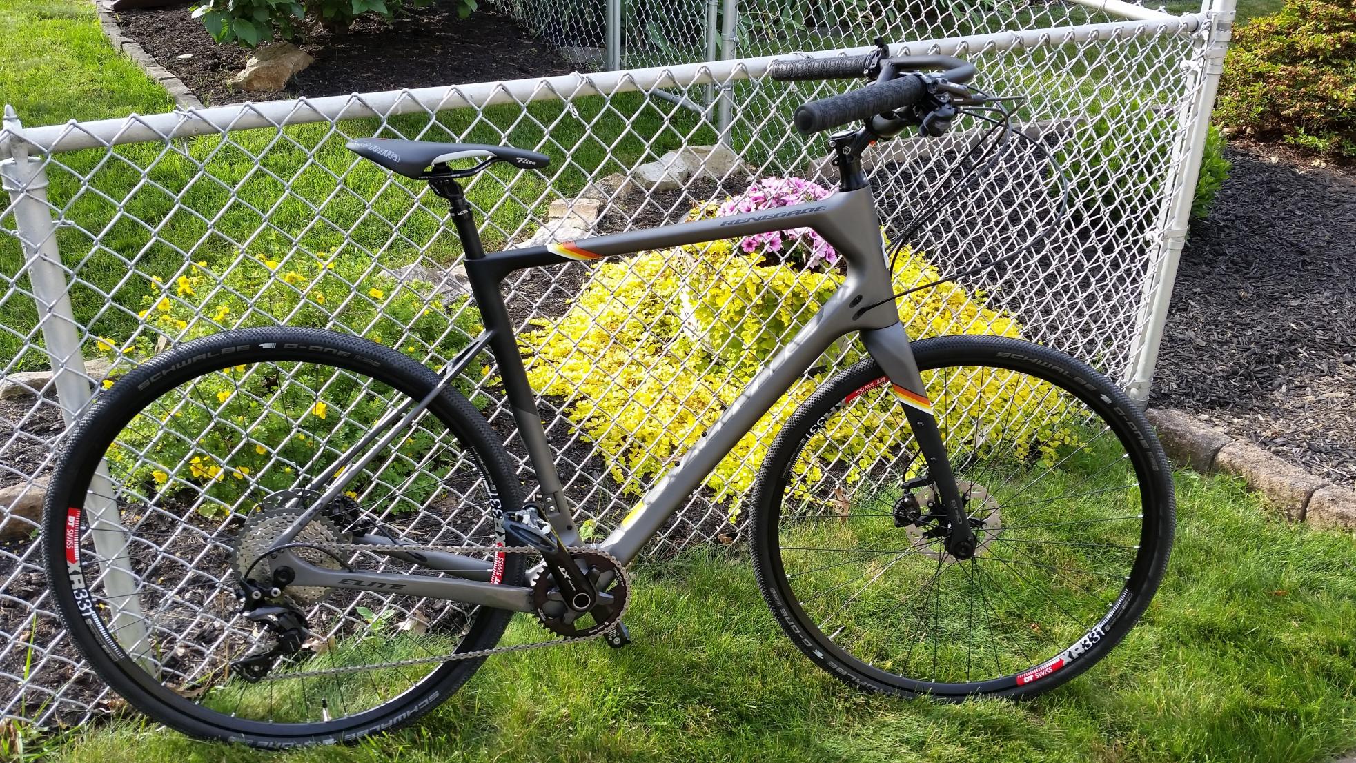 2019 Jamis Renegade Elite Silver, gray or bare metal