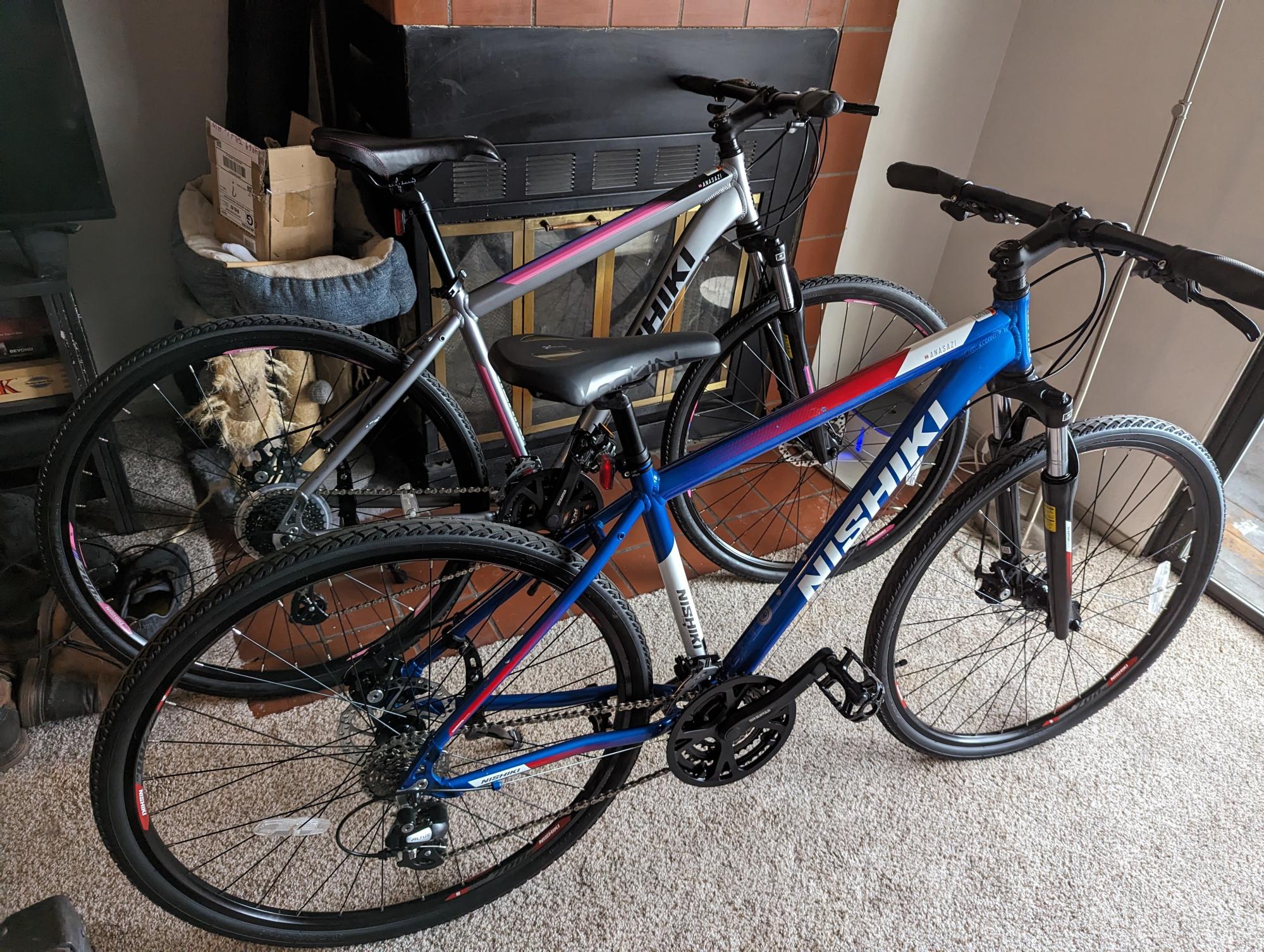 2024 Nishiki Anasazi Blue, White, and Red