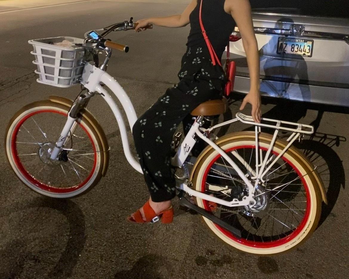 2020 Electric Bike Company Model Y White and Red