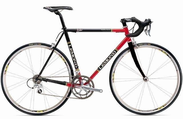 2001 LeMond Racing Cycles Maillot Jeune Red and Black