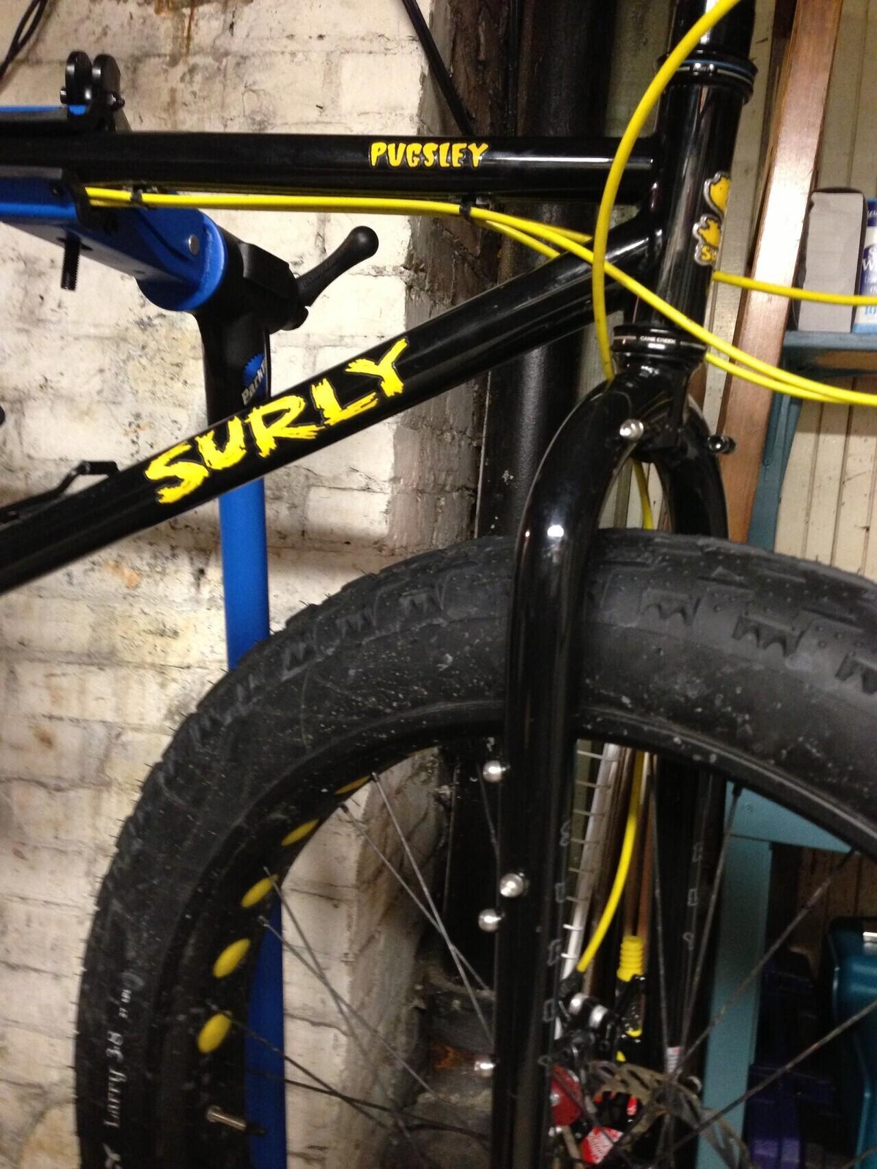 2013 Surly Necromancer Black and Yellow or Gold