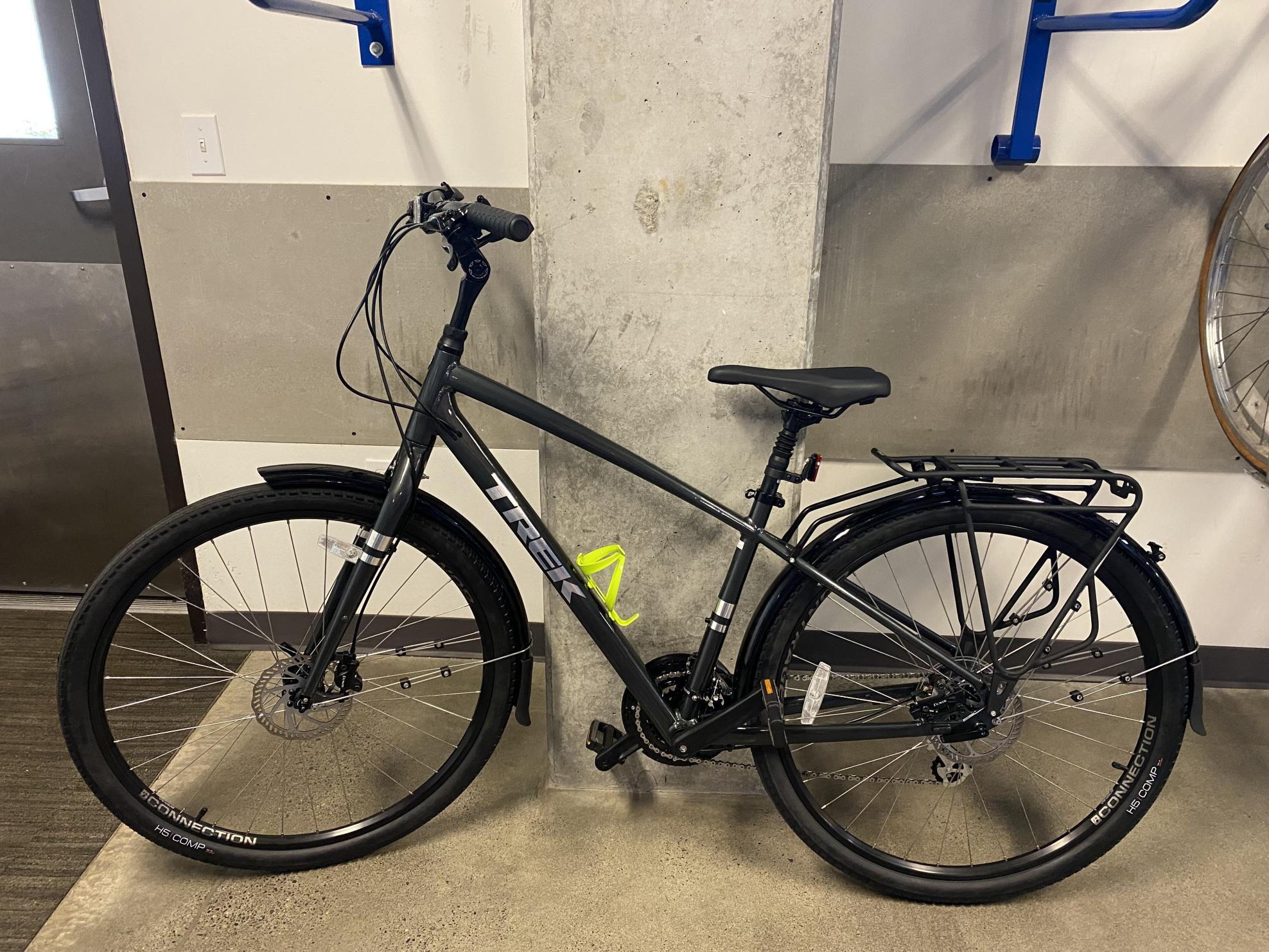 2021 Trek Verve 2 Silver, gray or bare metal