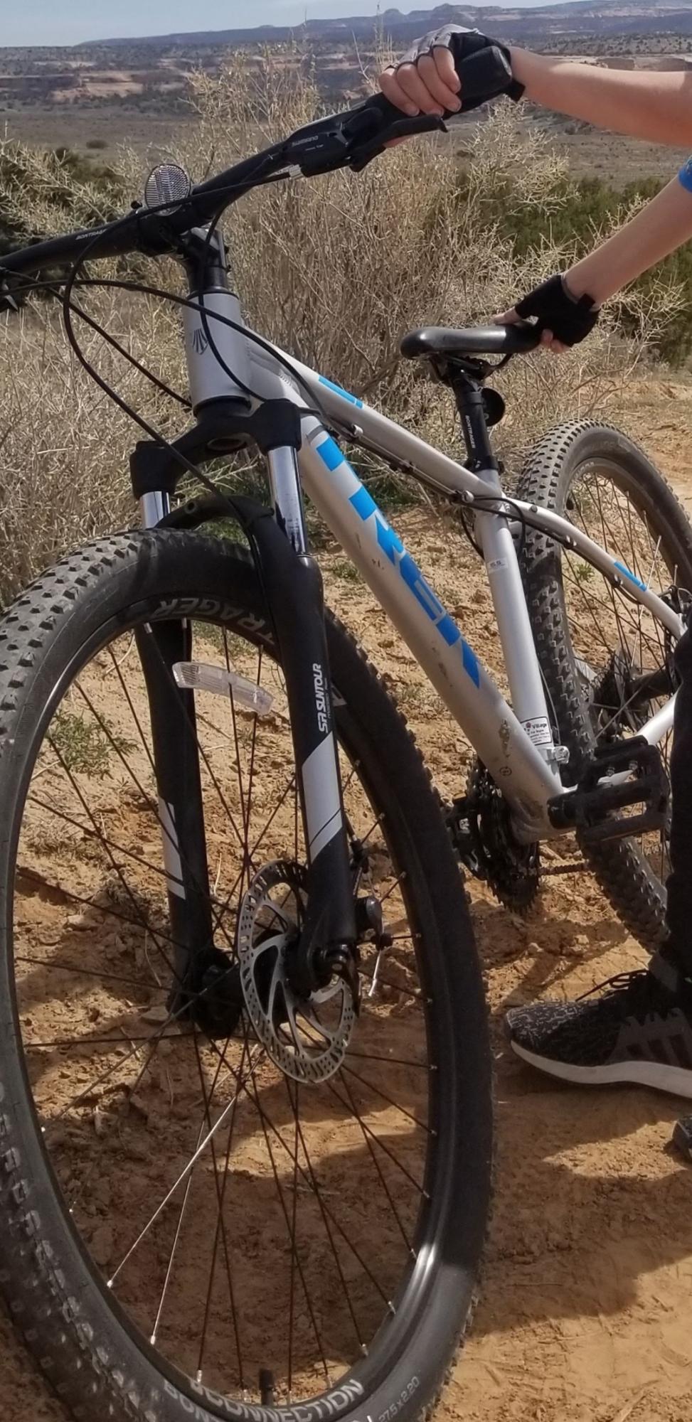 2019 Trek Marlin 4 Silver, gray or bare metal