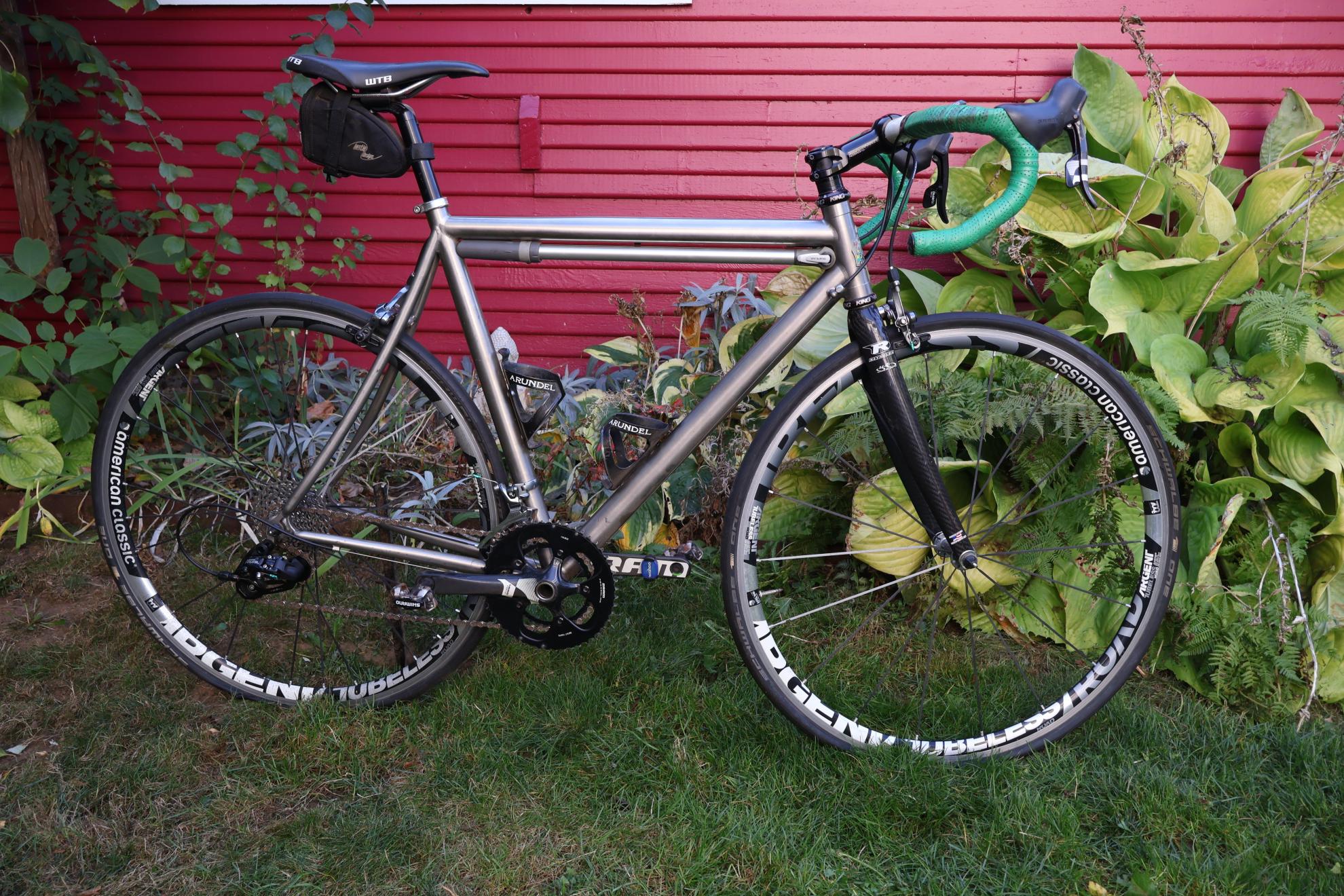 2001 Litespeed Tuscany Silver, gray or bare metal