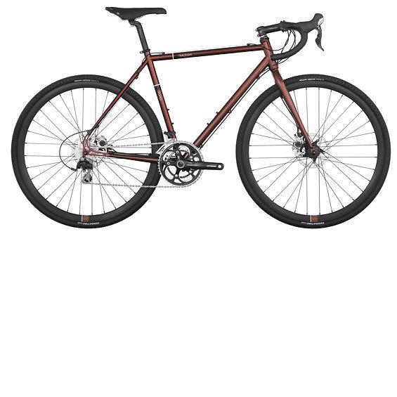 2013 Raleigh 57cm Seamless Butted Chromoly Brown and Black