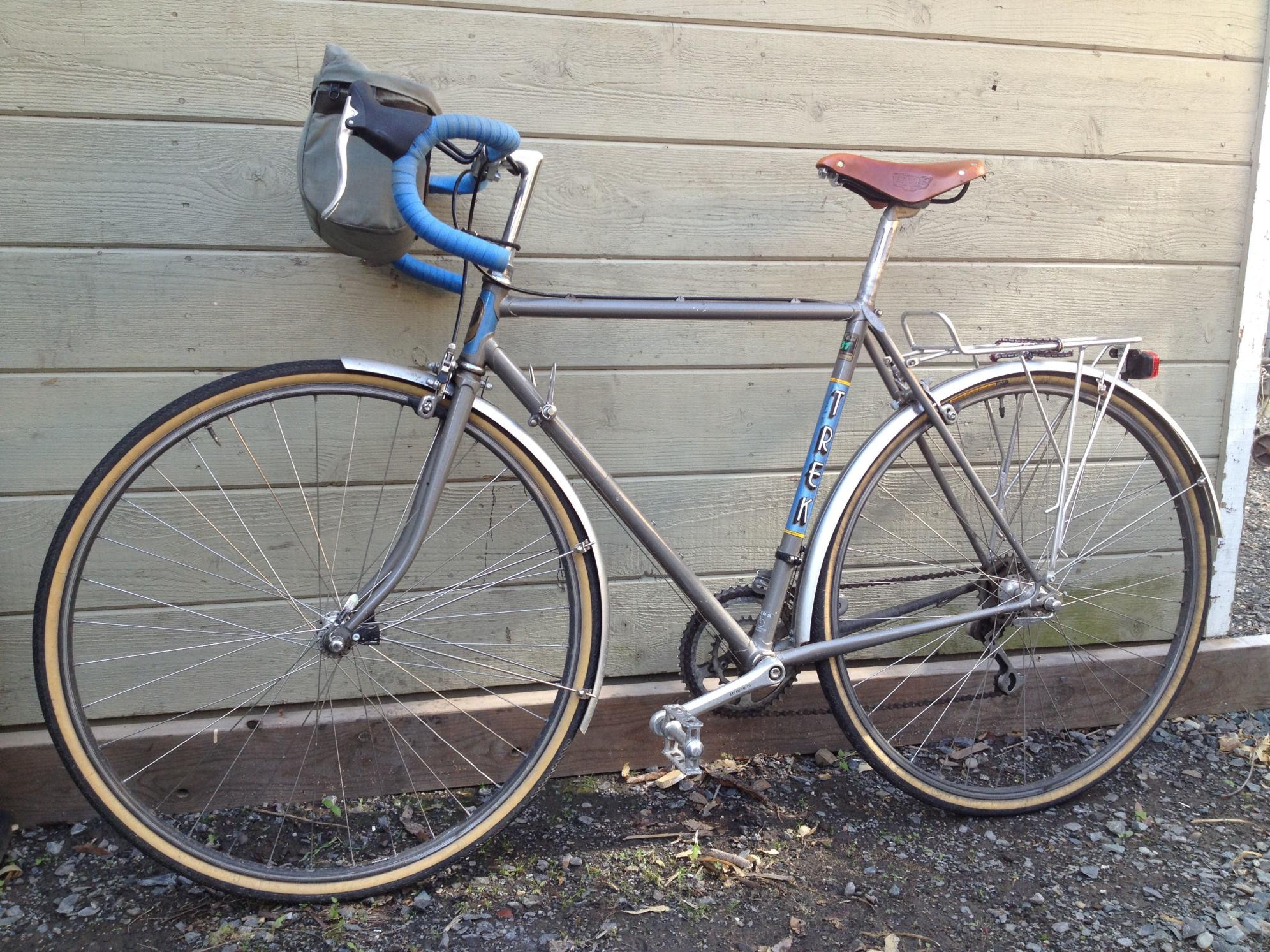 1983 Trek 620  Silver or Gray