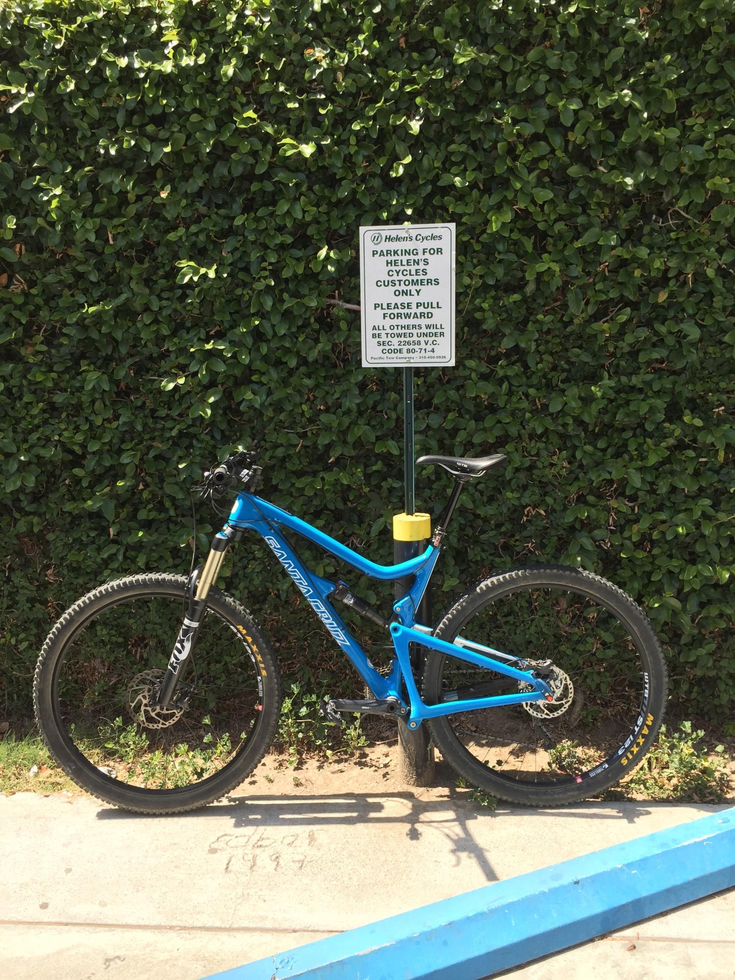 2013 Santa Cruz Tallboy LT Blue