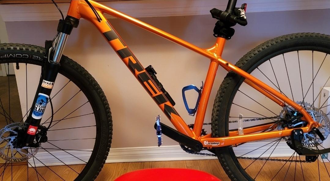 2022 Trek Marlin Orange and Black