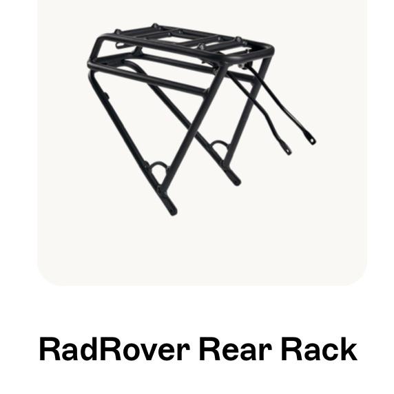 2022 Rad Power Bikes RadRover 6 Plus Electric Fat Tire Bik... Silver, gray or bare metal