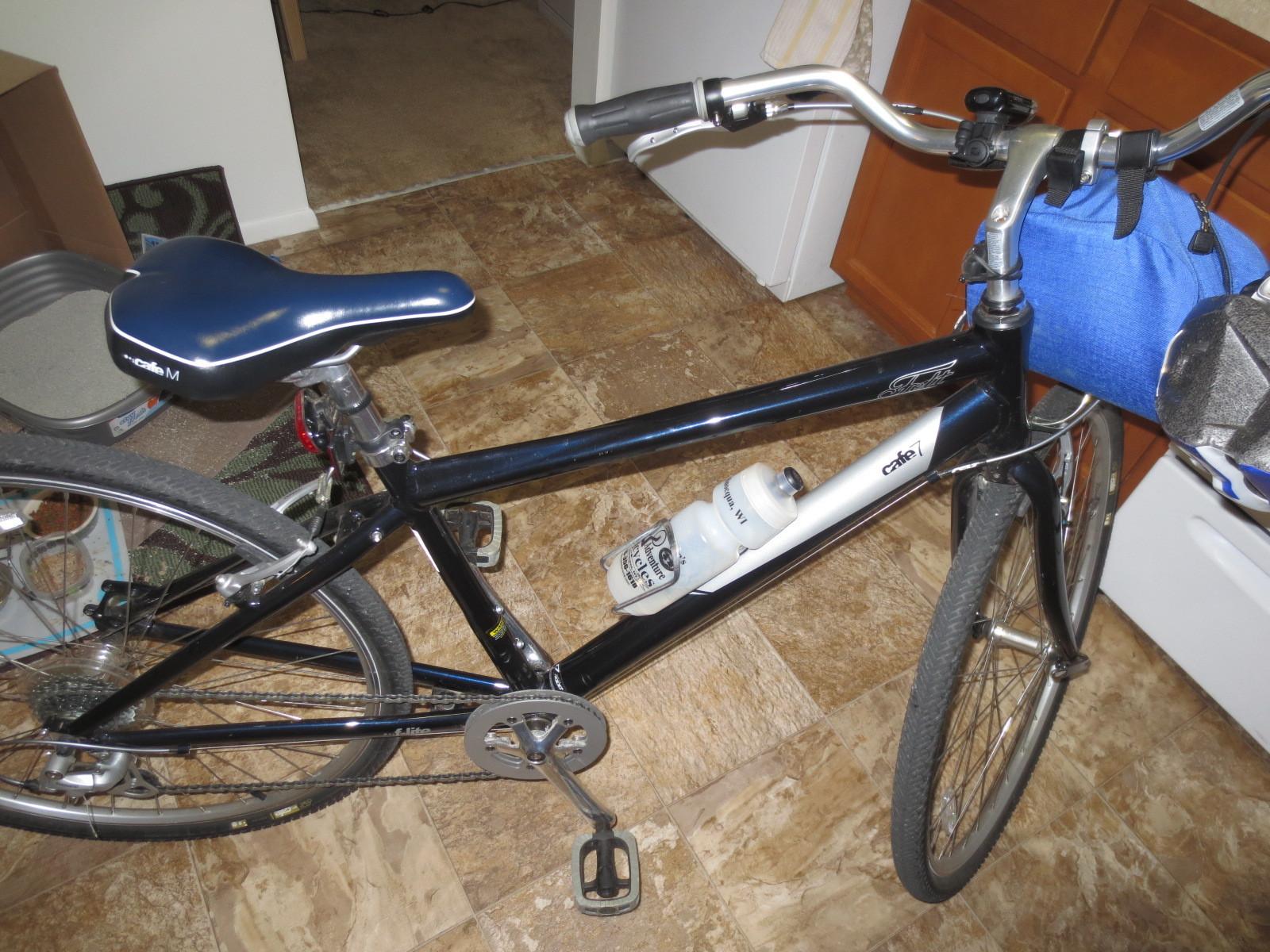 2009 Felt Cafe 7 Blue and Silver or Gray