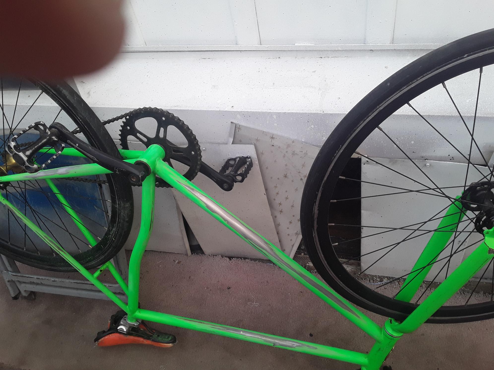 Backward circle Fixie Green