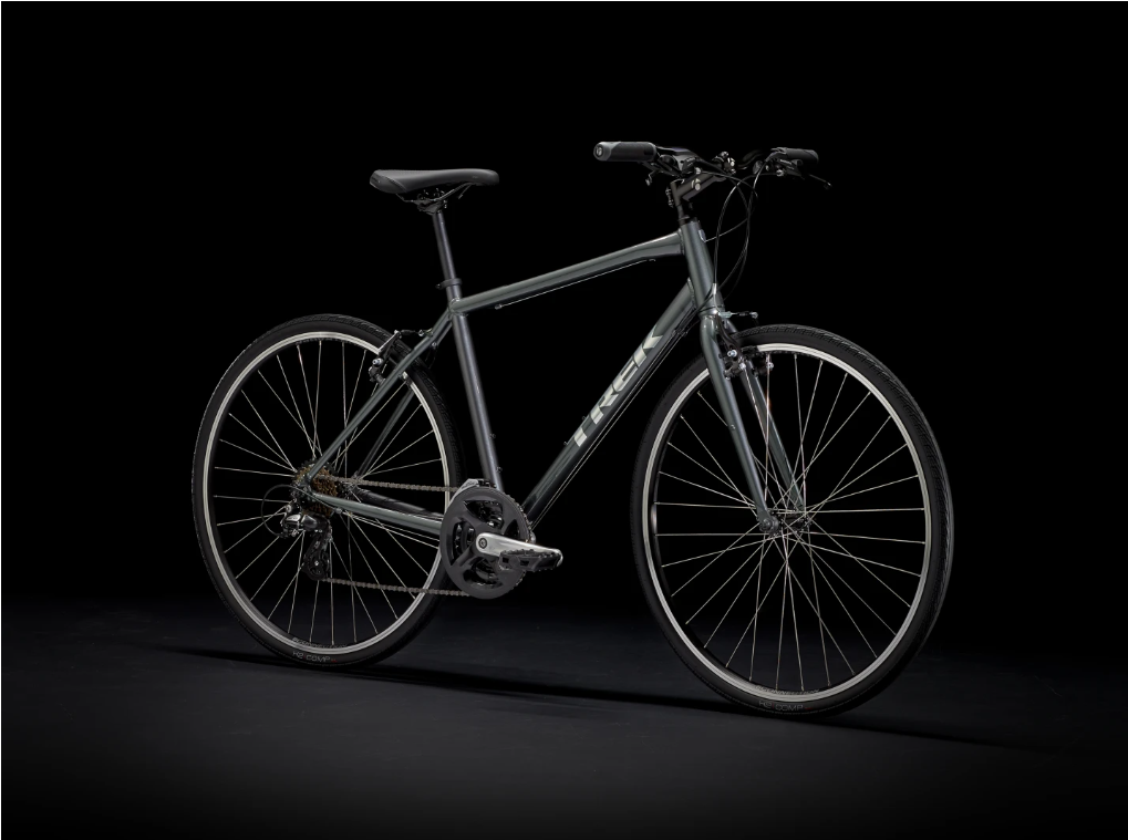 2022 Trek lightweight aluminum Silver, gray or bare metal