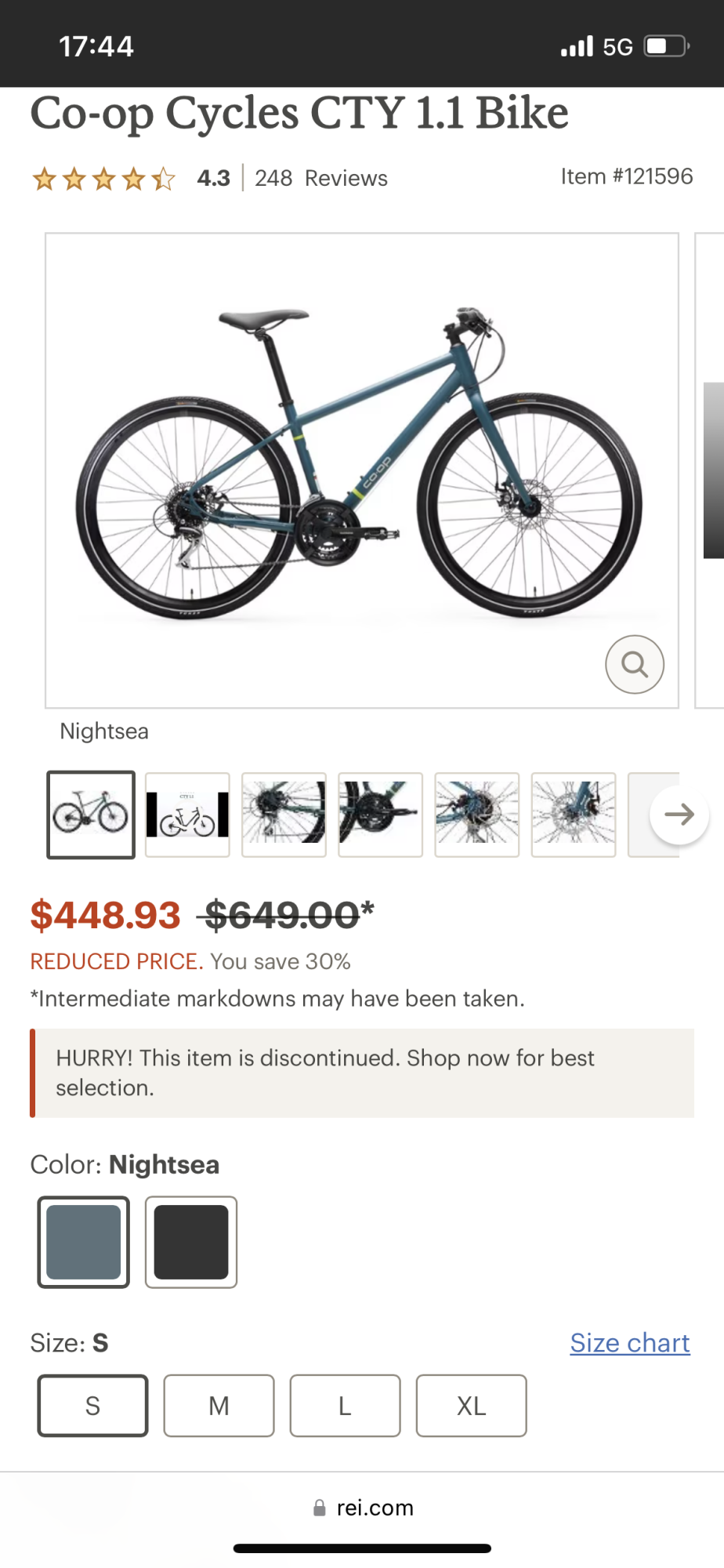 2023 REI Co-op CTY 1.1 Blue