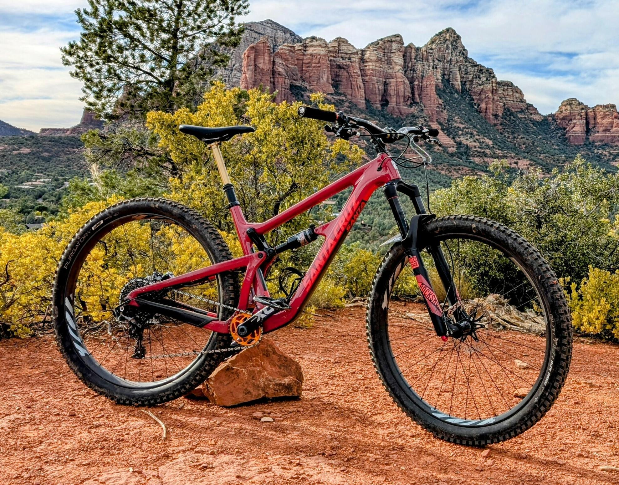 2017 Santa Cruz Hightower CC X01 LG 29 Red