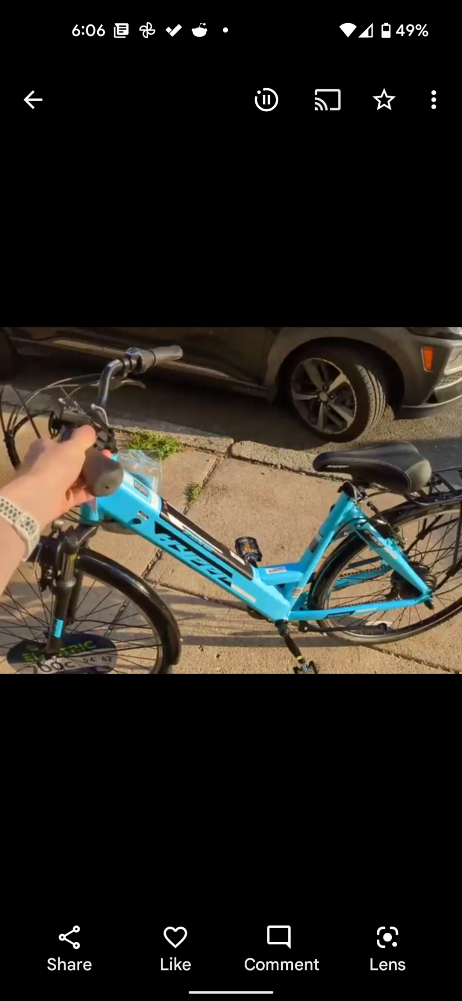 2021 Hyper HYP-E700-1105 Blue