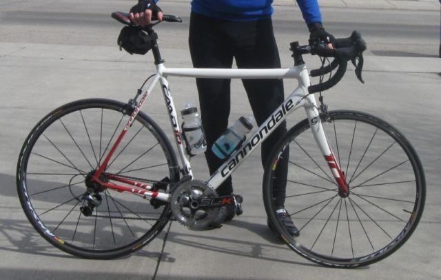 2012 Cannondale CAAD10 White