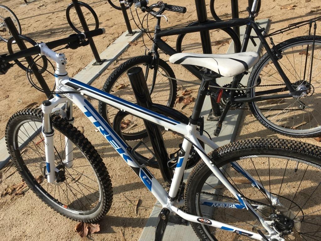 2012 Trek Mamba White and Blue