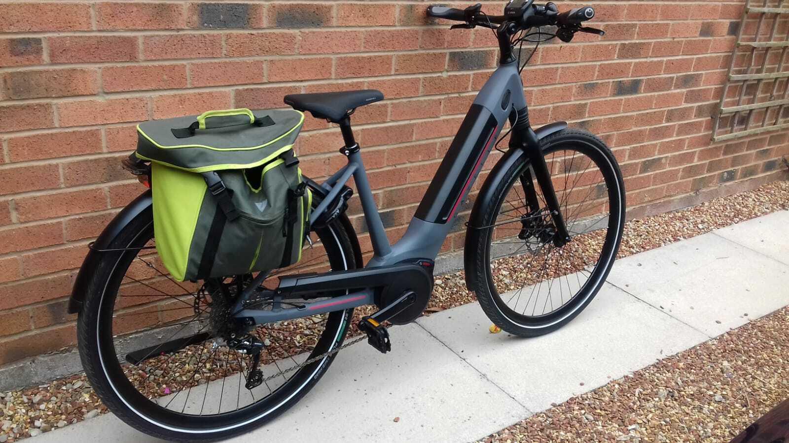 2020 Gazelle Ultimate T10 Silver, gray or bare metal and Red