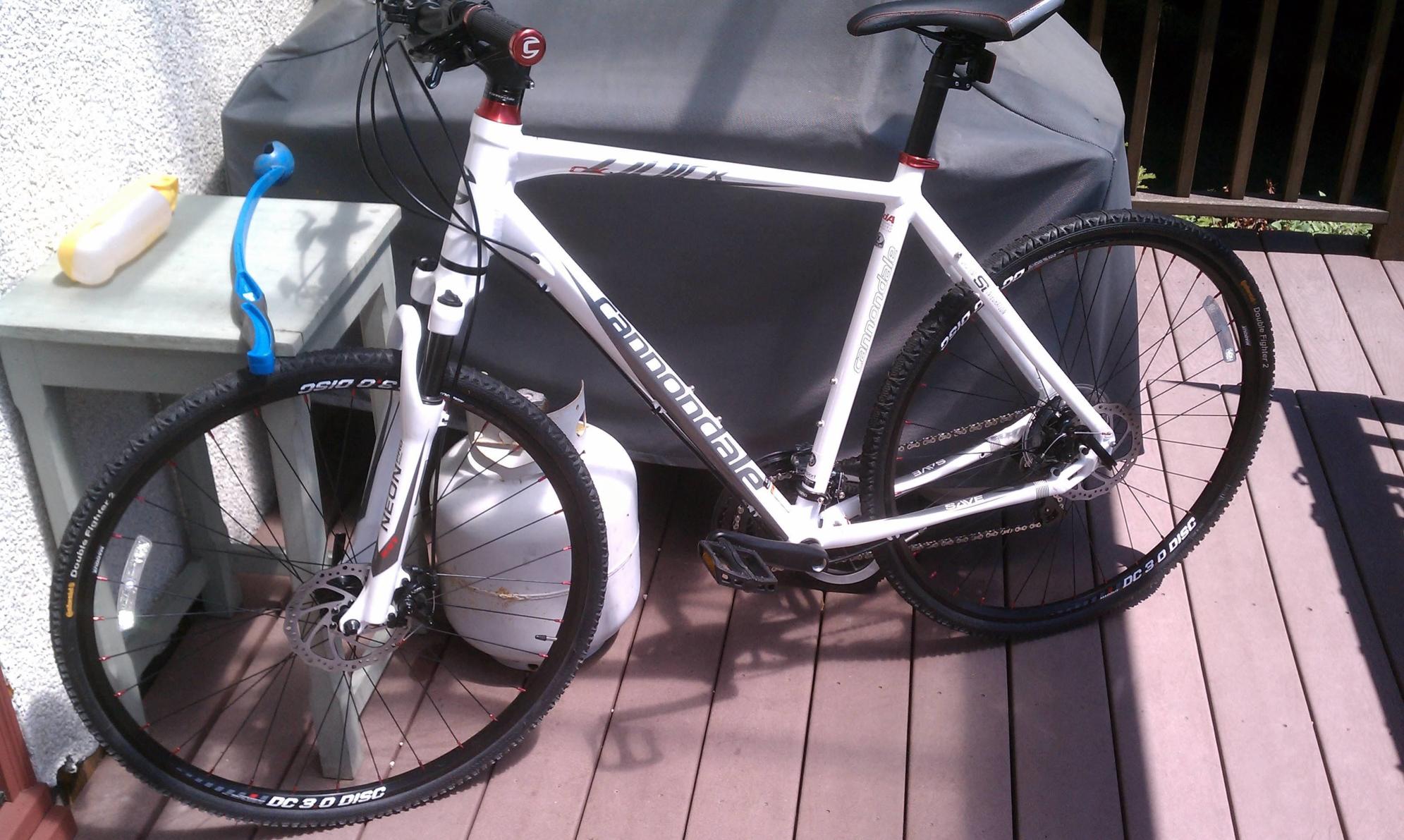 2011 Cannondale White