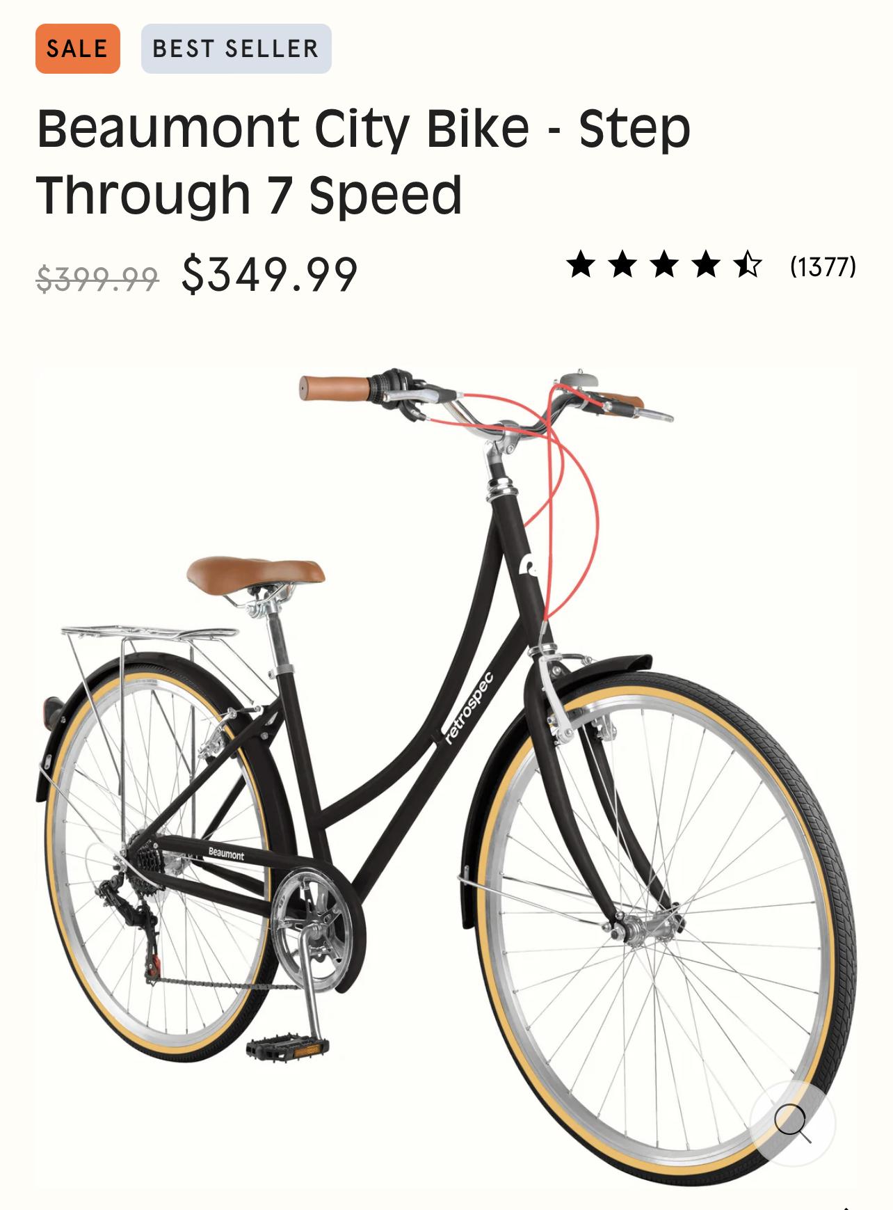 2019 Retrospec Beaumont Black