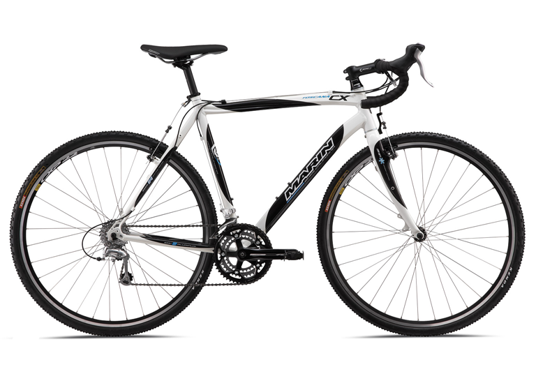 2003 Marin Bikes White Marin CX with White Shimano Wheels White