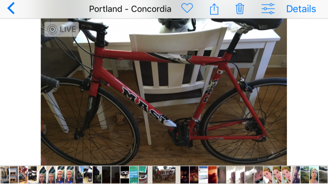 2016 Masi road bike Red