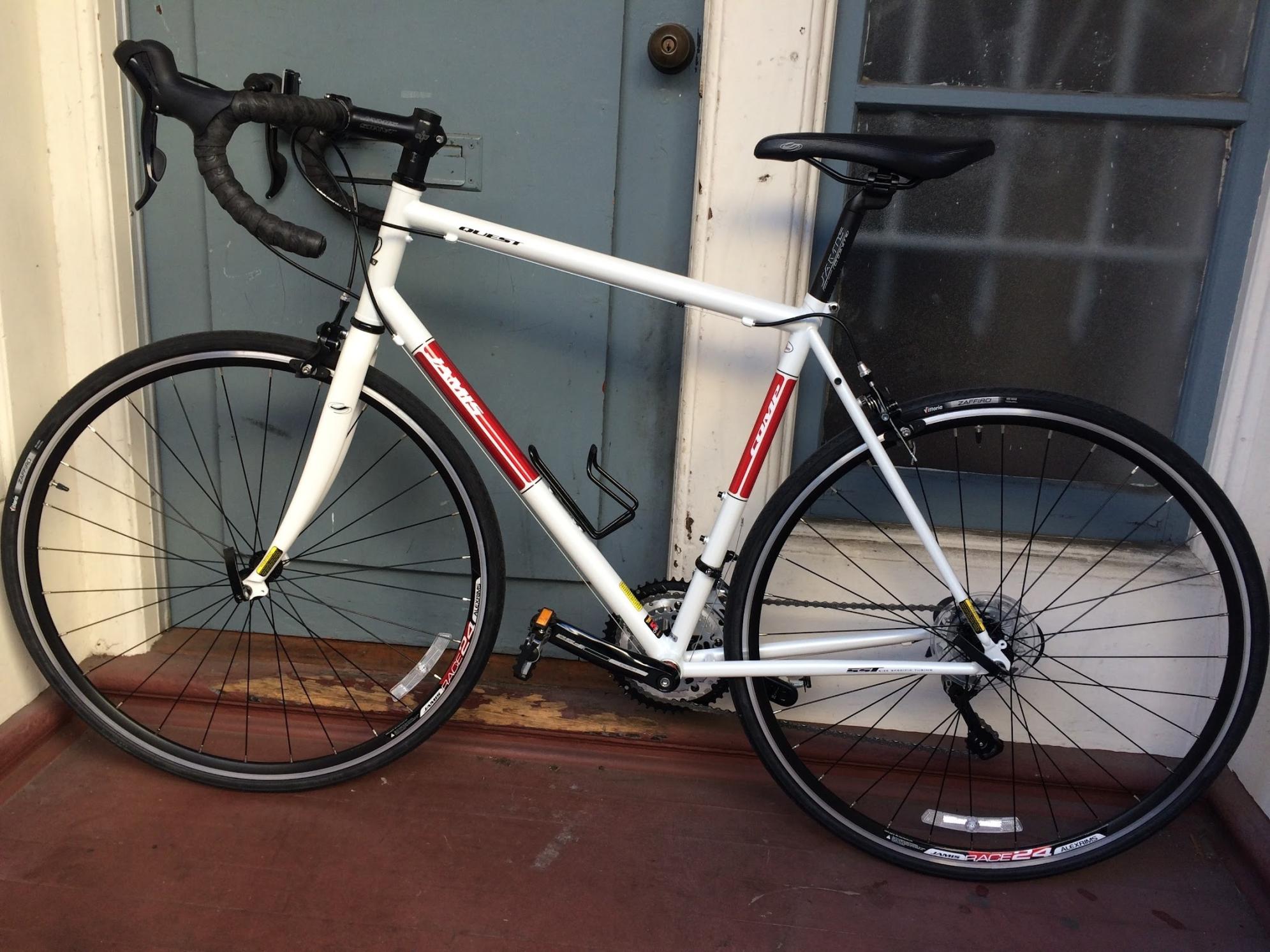 2014 Jamis Quest Comp White and Red