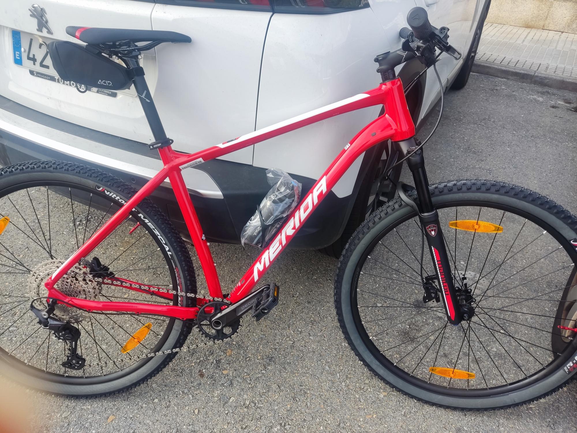 2023 Merida Bikes BIG NINE 500 ES XL RED Red