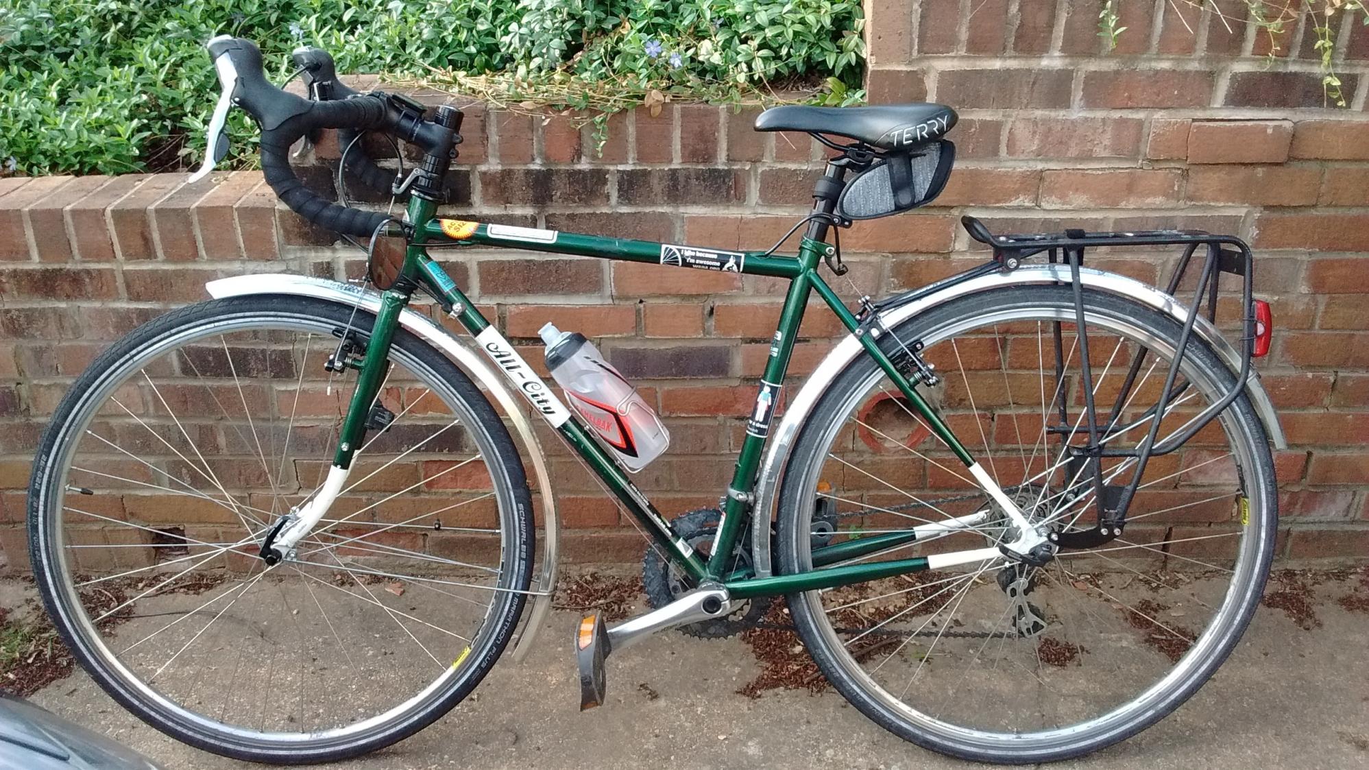 2015 All City Space Horse Green and White