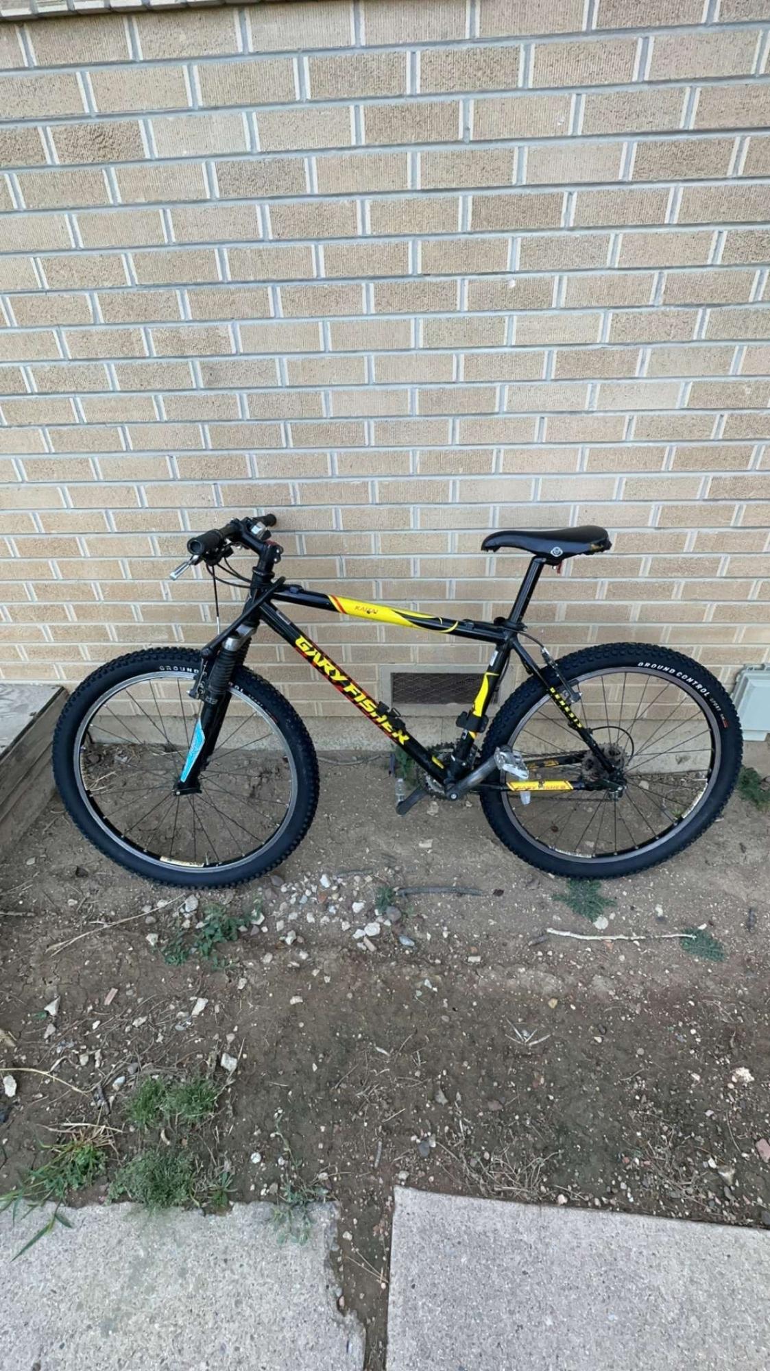 Gary Fisher Black and Yellow or Gold