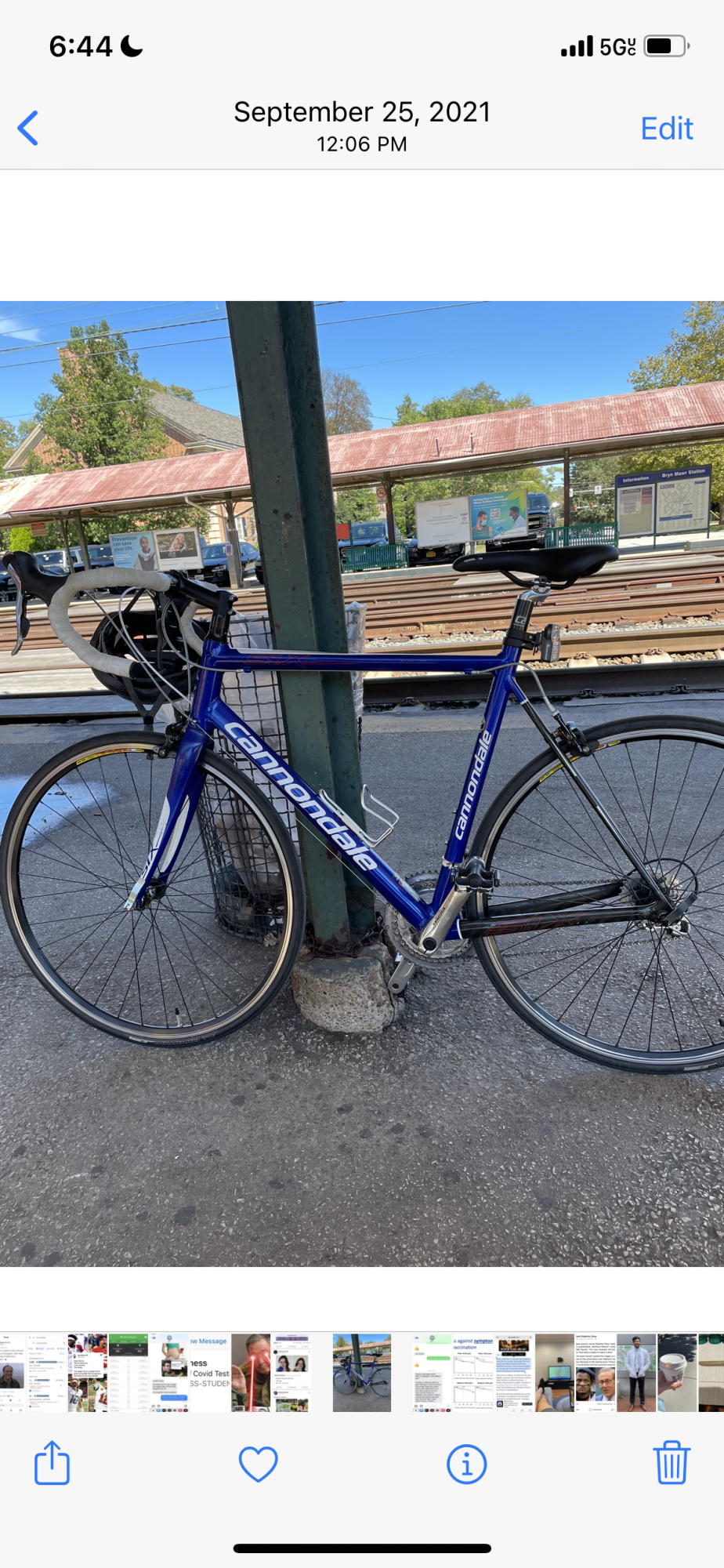 2009 Cannondale Six 6 Blue