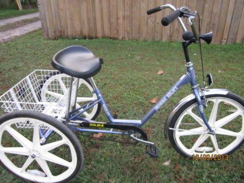 Miami Sun Adult Trike  Black