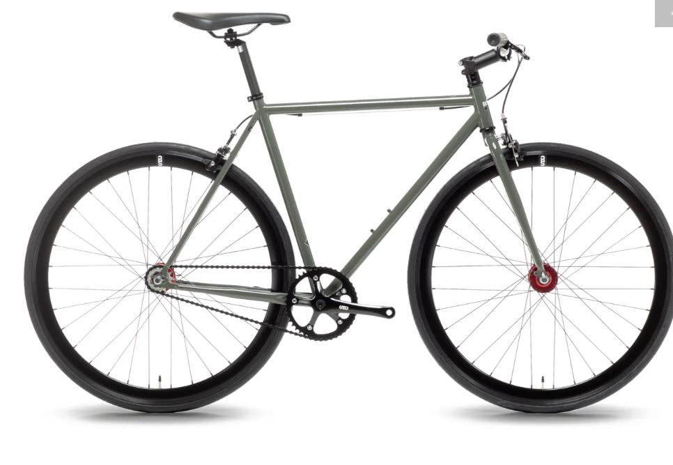State Bicycle Co. Core-Line Silver, gray or bare metal