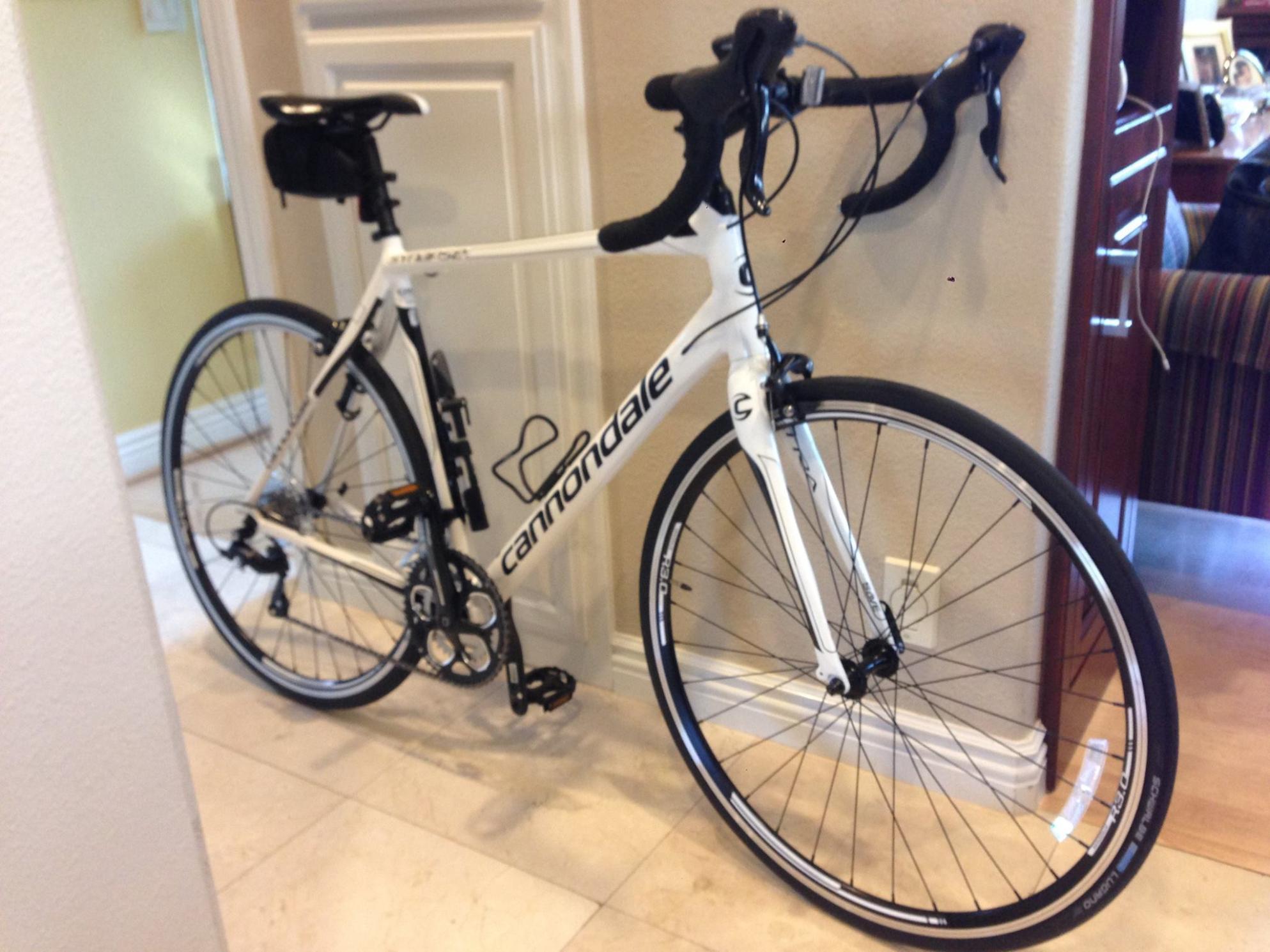 2014 Cannondale Synapse 7 Sora White