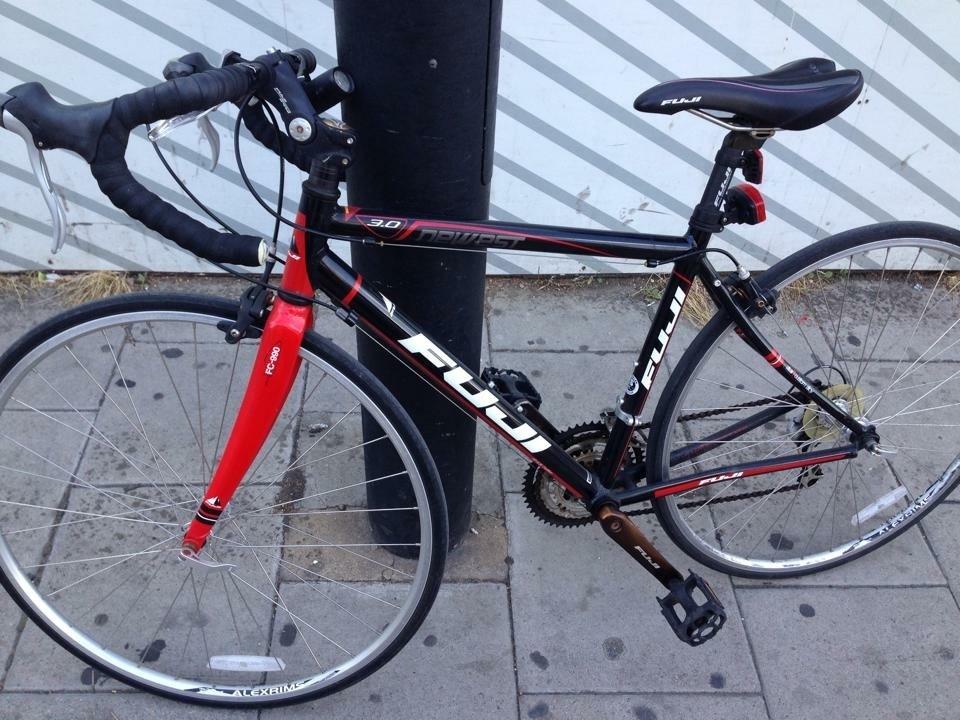 2012 Fuji Newest 3.0 Black and Red