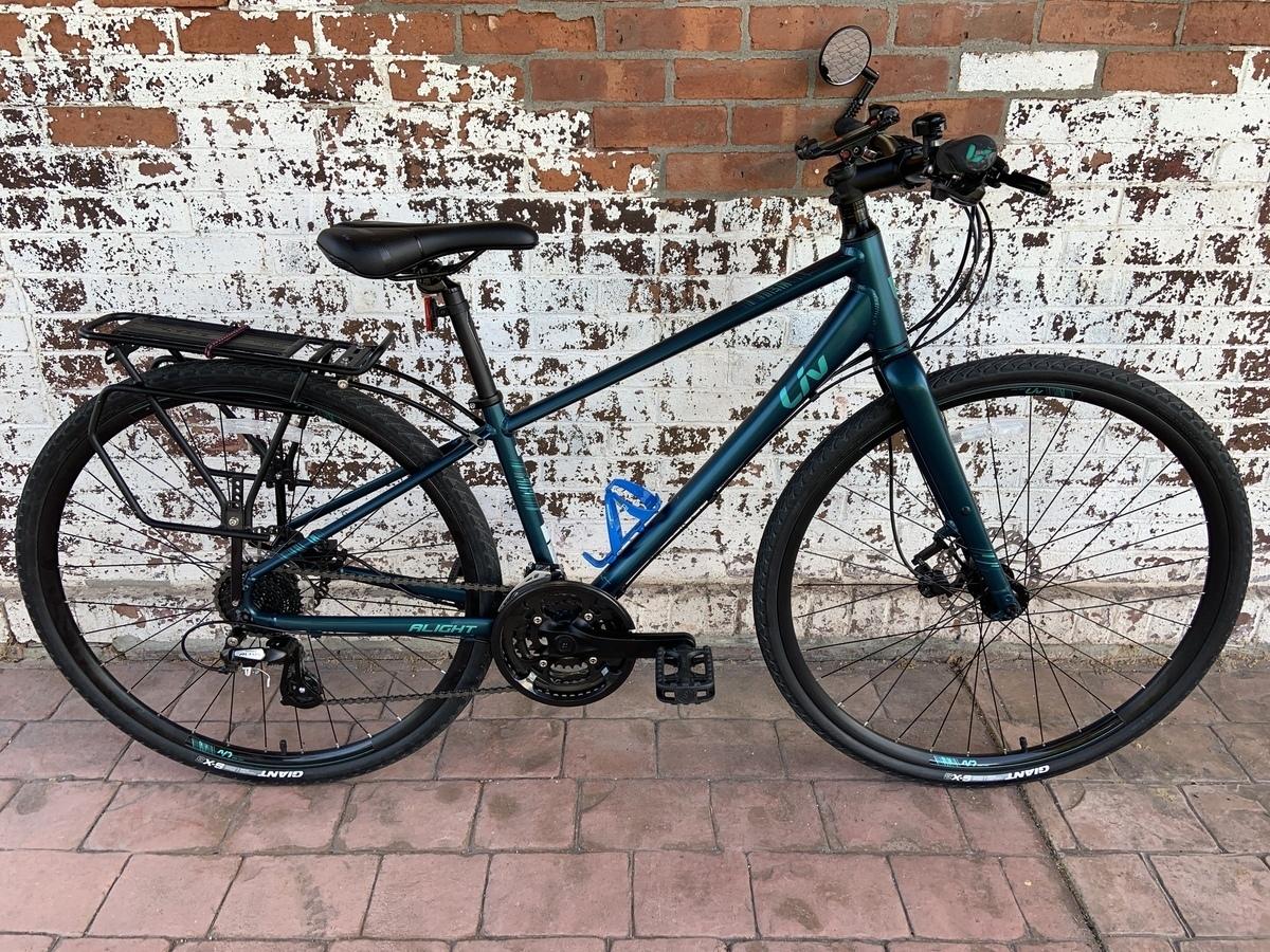 2019 Liv Alight Disc 2 Green and Blue