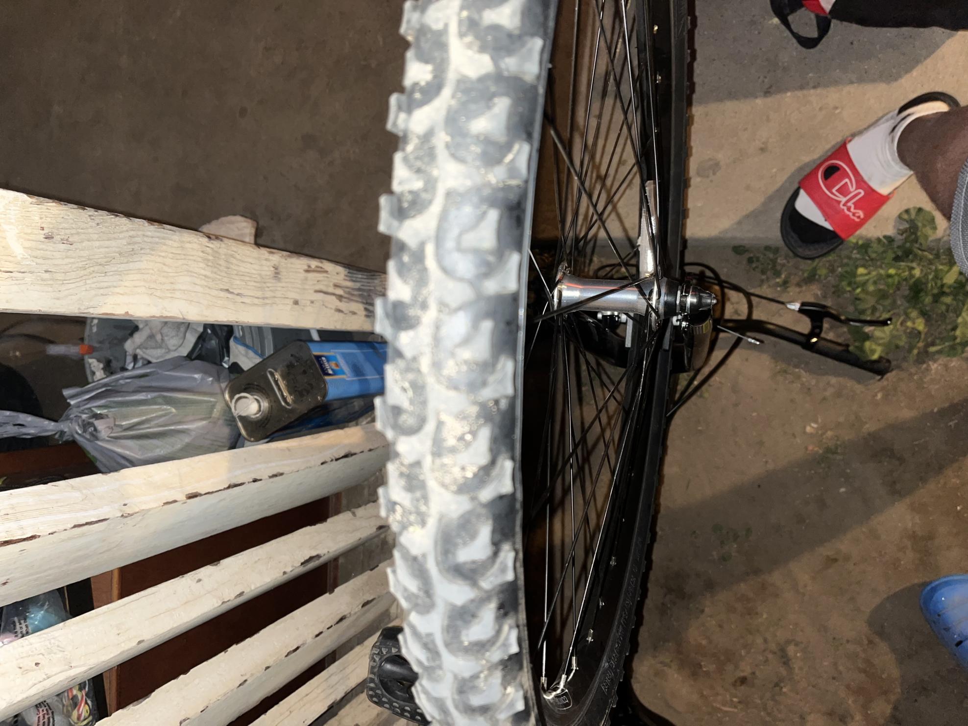 2022 All City Beach cruiser Stickers tape or other cover-up and Green