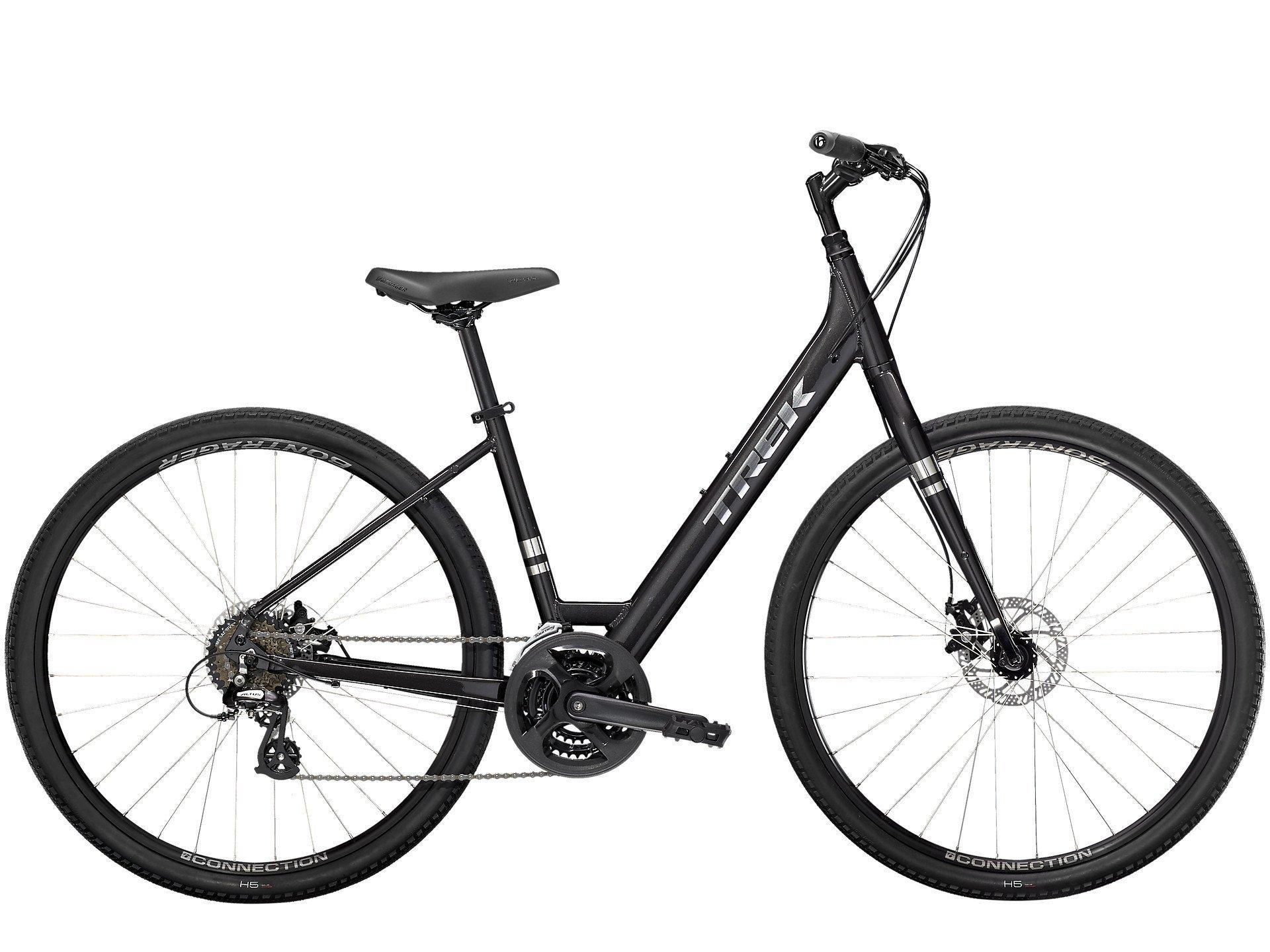 2021 Trek Verve 1 Disc Lowstep Bike Medium Dnister Black