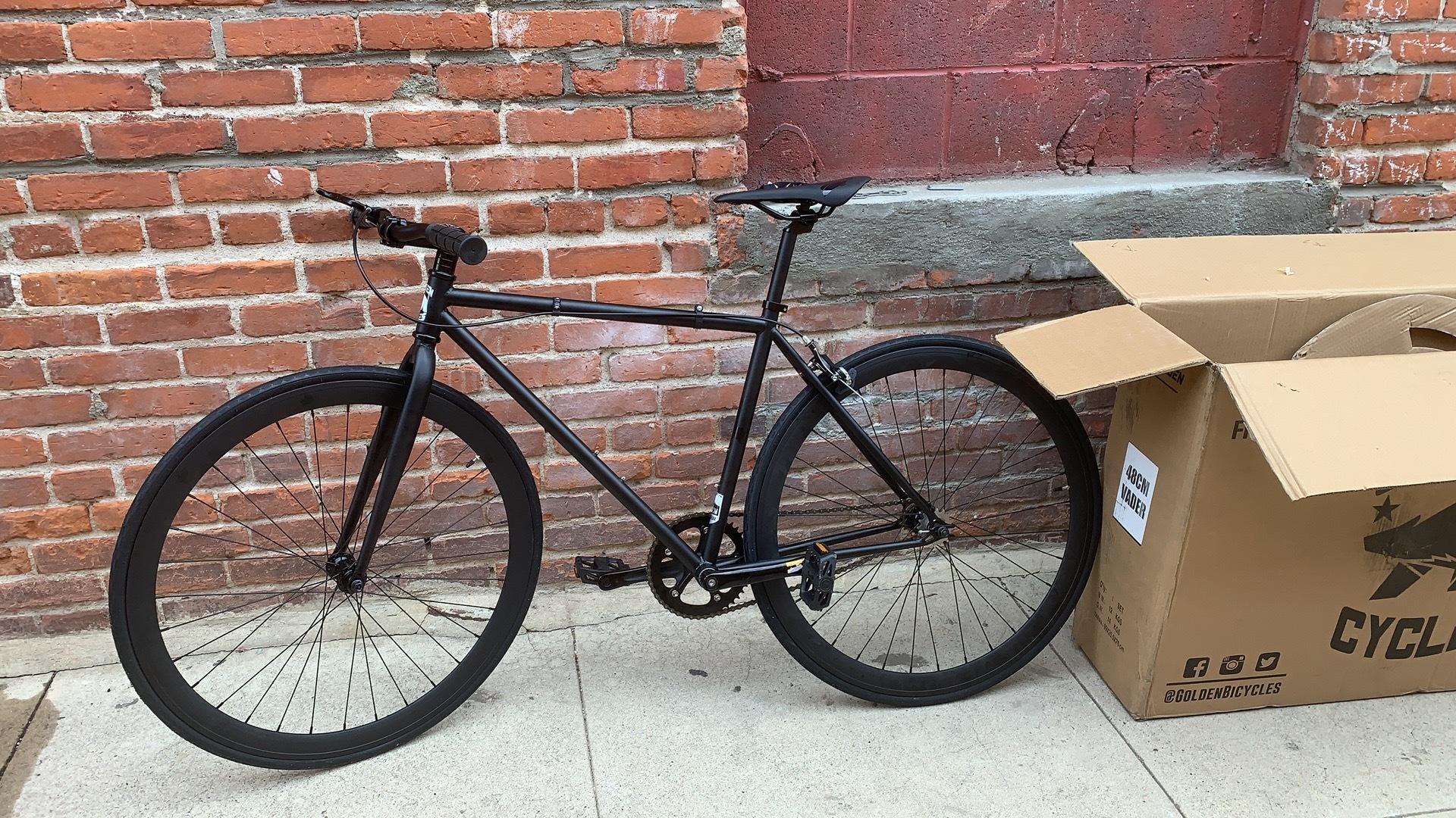 2021 Golden Cycles Vader Fixie Black