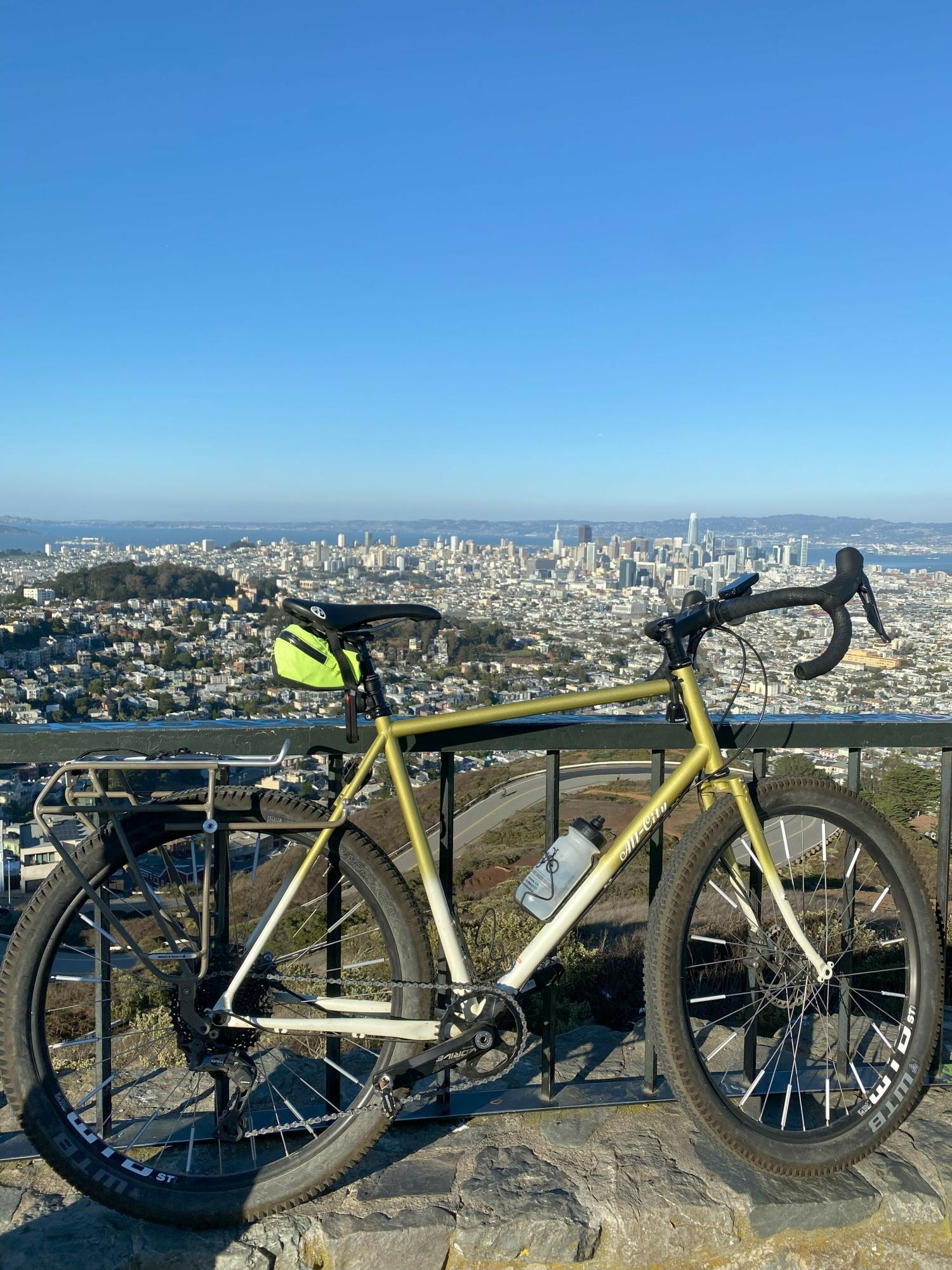 2019 All City Gorilla Monsoon Yellow or Gold and White