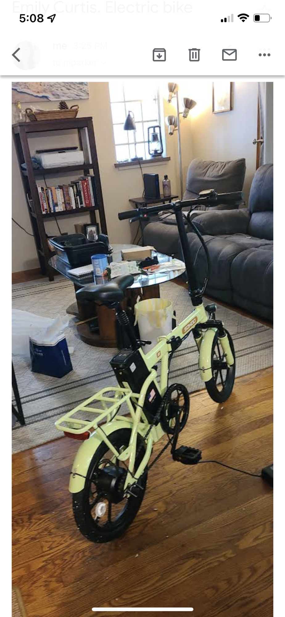 Soohoo Foldable electric bike “16 personal mobility device (electric unicycle, etc) Green
