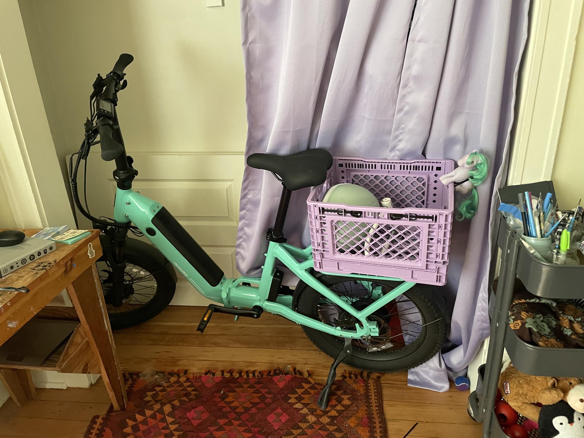 2024 Ride1Up Portola Blue and Purple