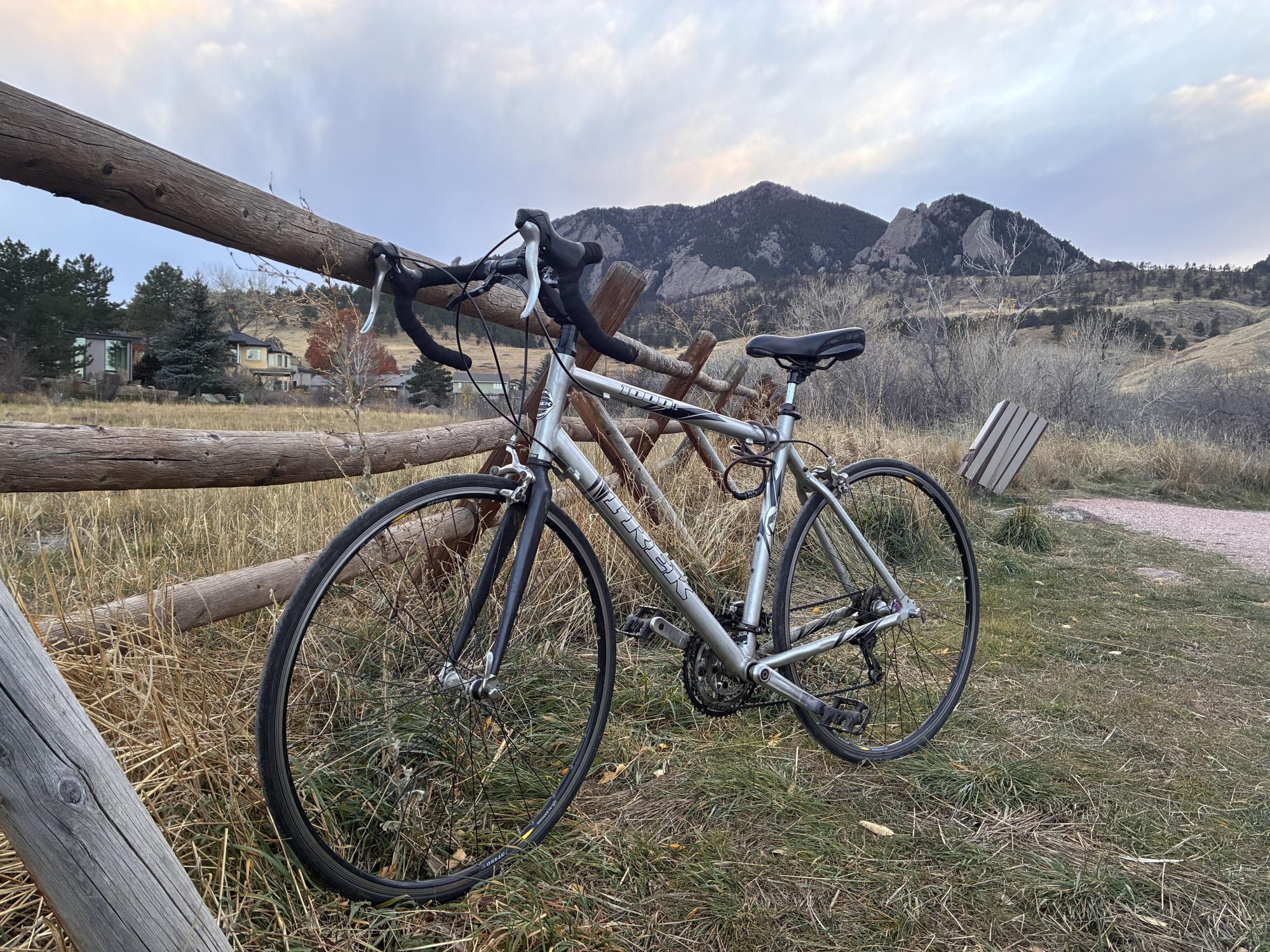 Trek 1000C Silver, gray or bare metal