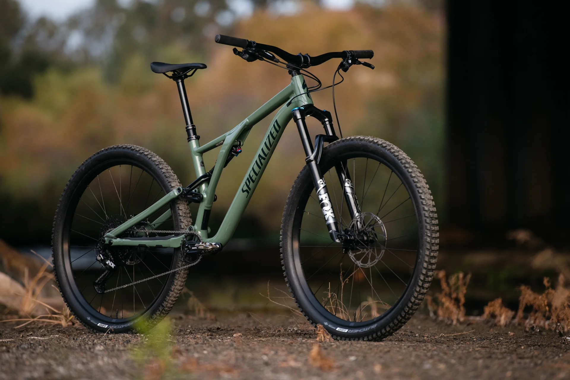 2021 Specialized Stump Jumper Comp Alloy Green and Black