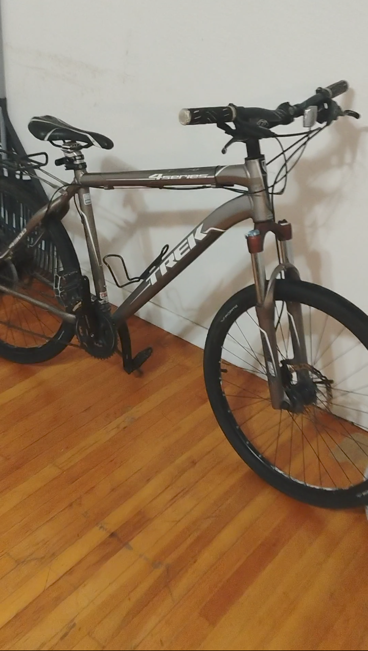 2025 Trek 4 Series Silver, gray or bare metal
