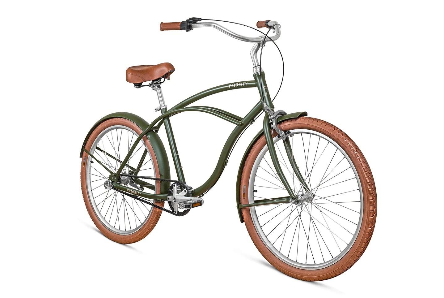 2023 Priority Bicycles cruiser Green