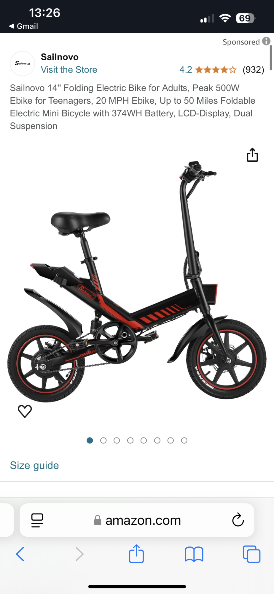 2023 Sailnovo Y1-14 Black