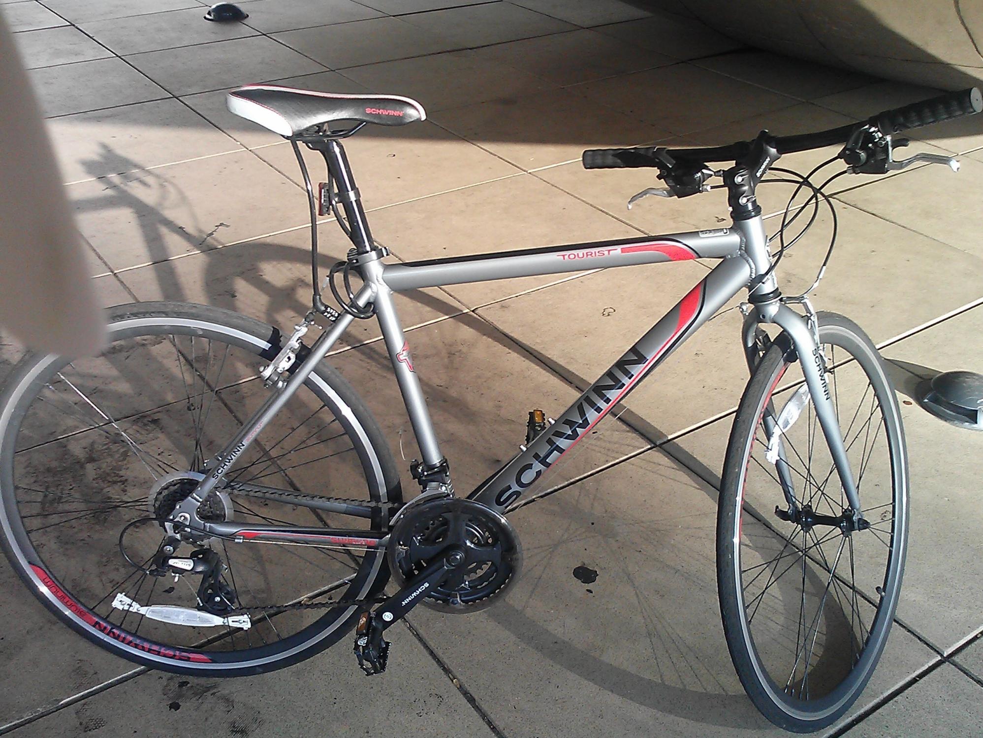 2012 Schwinn Tourist  Silver or Gray